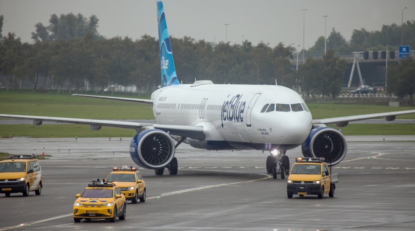 JetBlue Schiphol