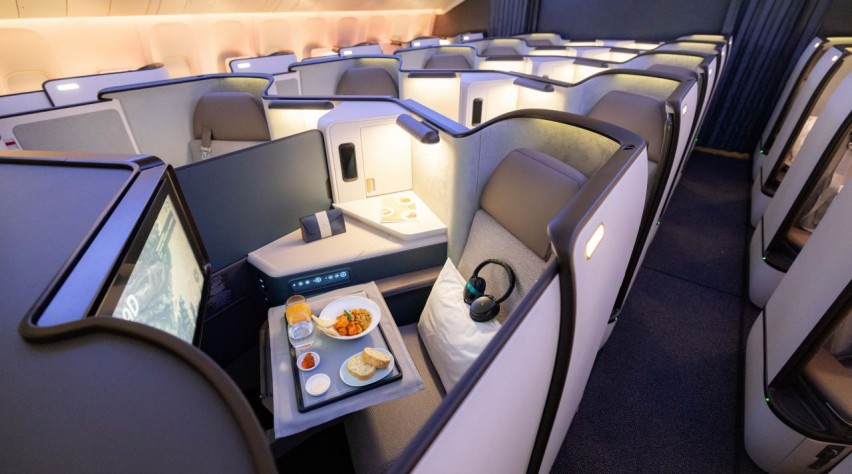 Cathay Pacific Business Class Aria Suites