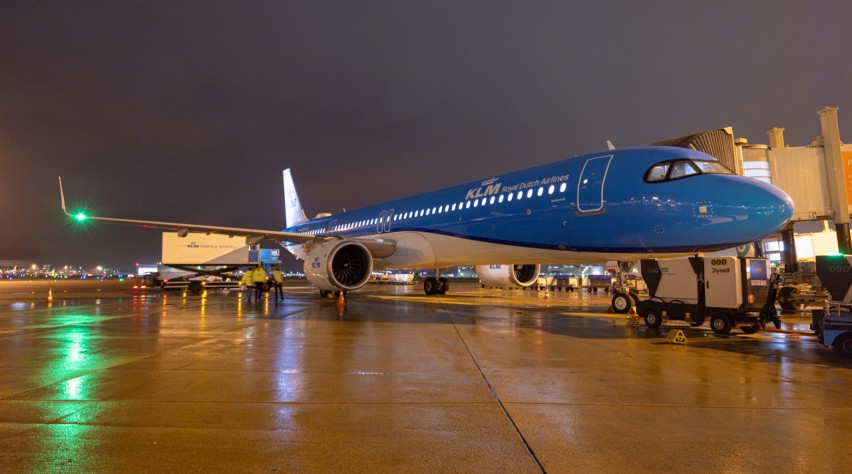 KLM A321neo