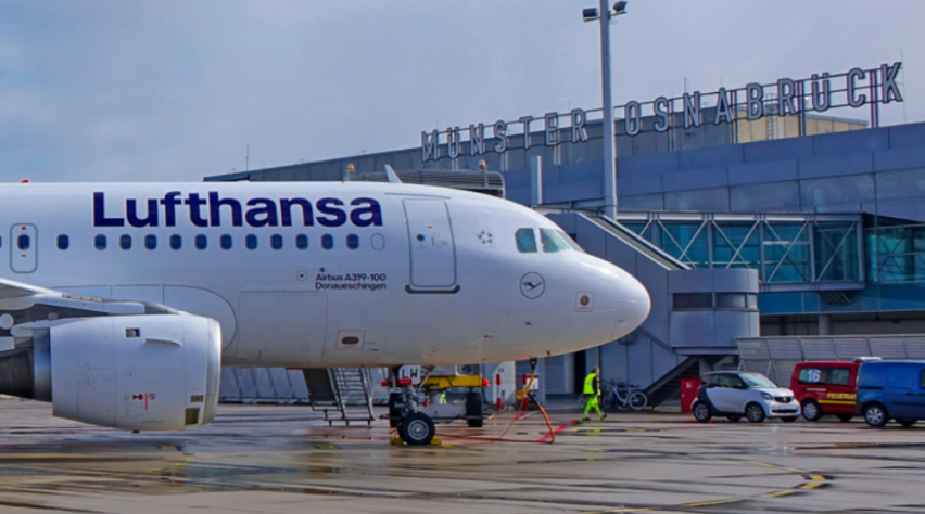 Lufthansa A319 Münster-Osnabück