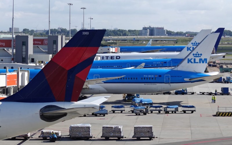 KLM Delta Schiphol