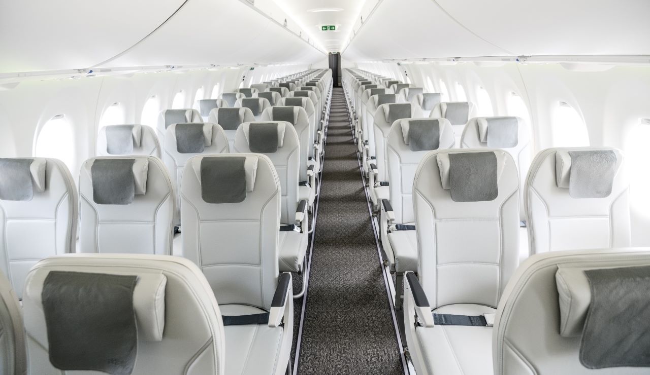 AirBaltic will renew the cabins of its A220 fleet with more comfortable seats