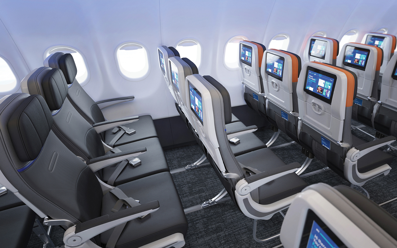 JetBlue geeft cabine Airbus A320-vloot flinke upgrade ...